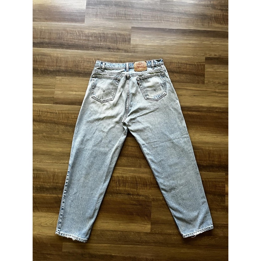 Vintage Levis 560 Jeans Mens 36x31 Blue Stonewash Relaxed Tapered Distressed 90s